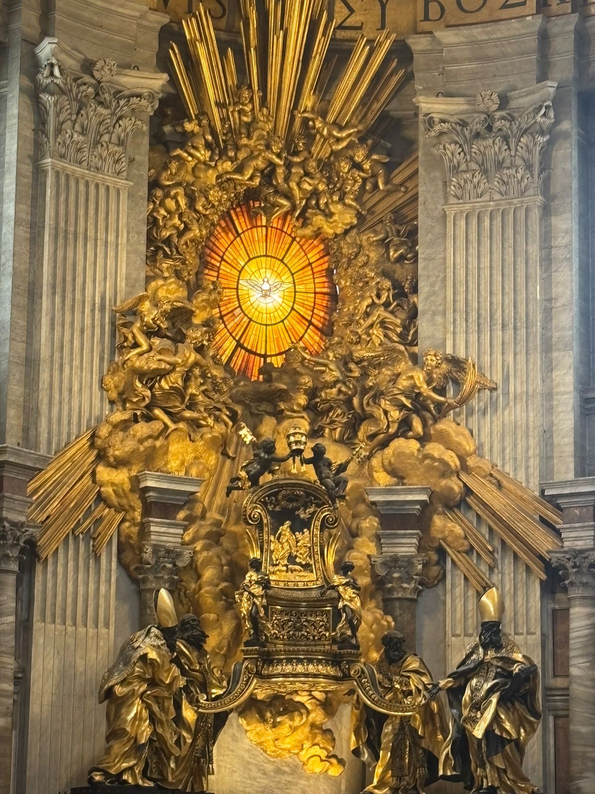 Cátedra de São Pedro (Cathedra Petri). Vaticano, 2026.