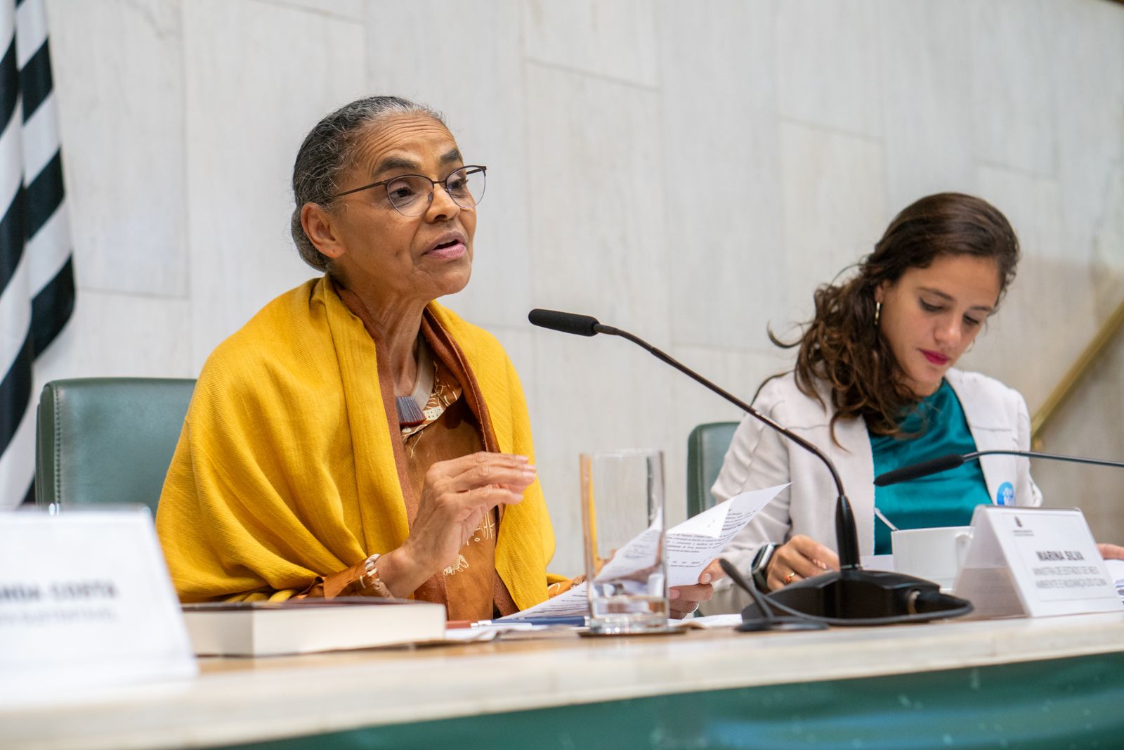 Marina Helou, Marina Silva e Amanda Costa debatem sobre Emergência Climática com Alesp Lotada