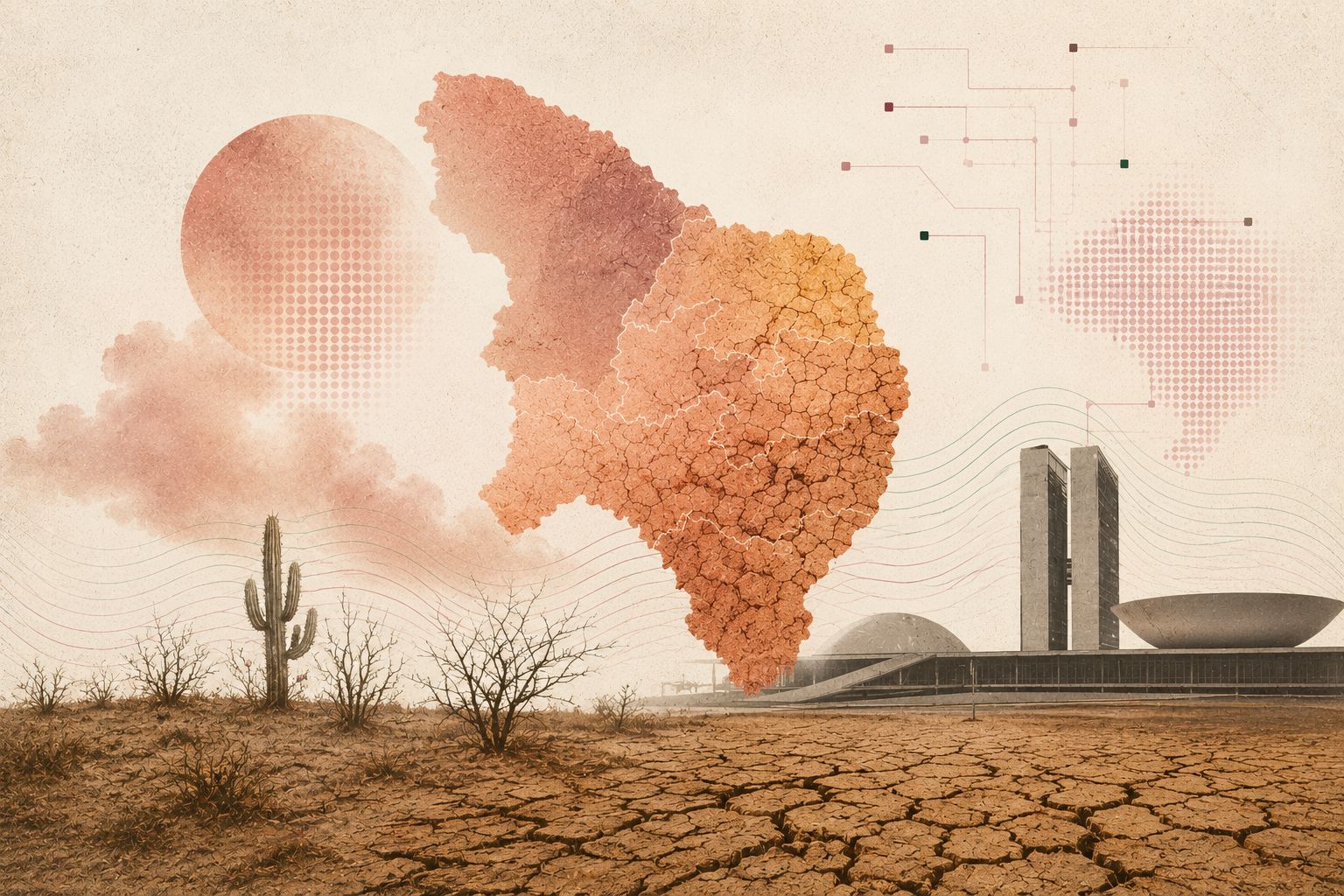 Desertificação e El Niño: o que está por vir e o silêncio do Congresso brasileiro