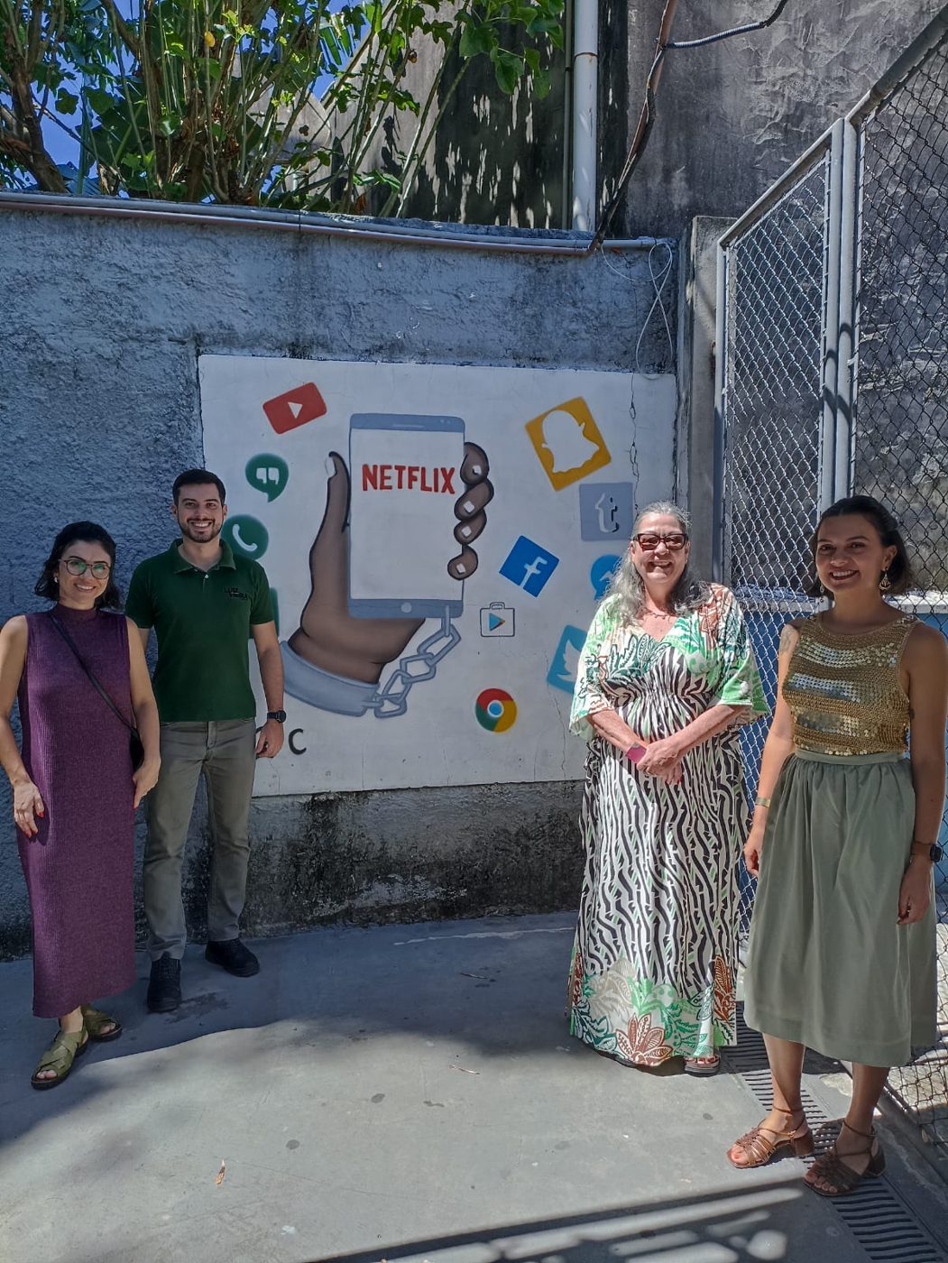 Roda de conversas nas escolas