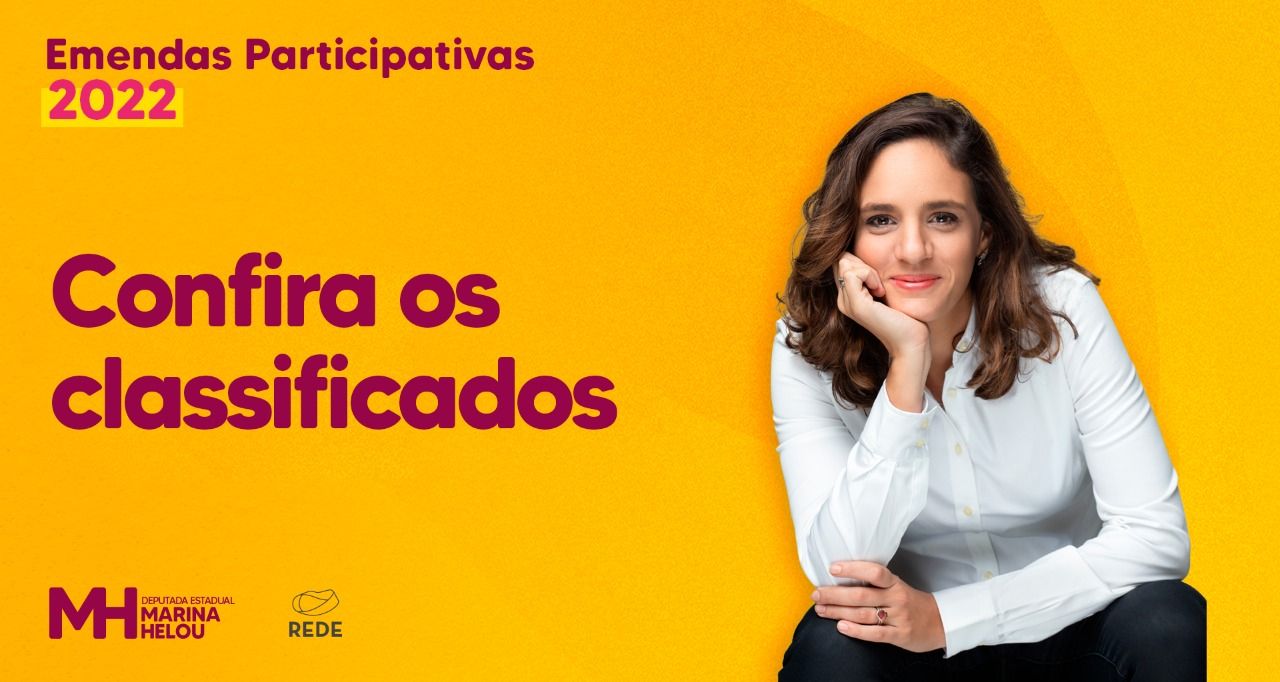 Confira os projetos classificados no Edital de Emendas Participativas 2022